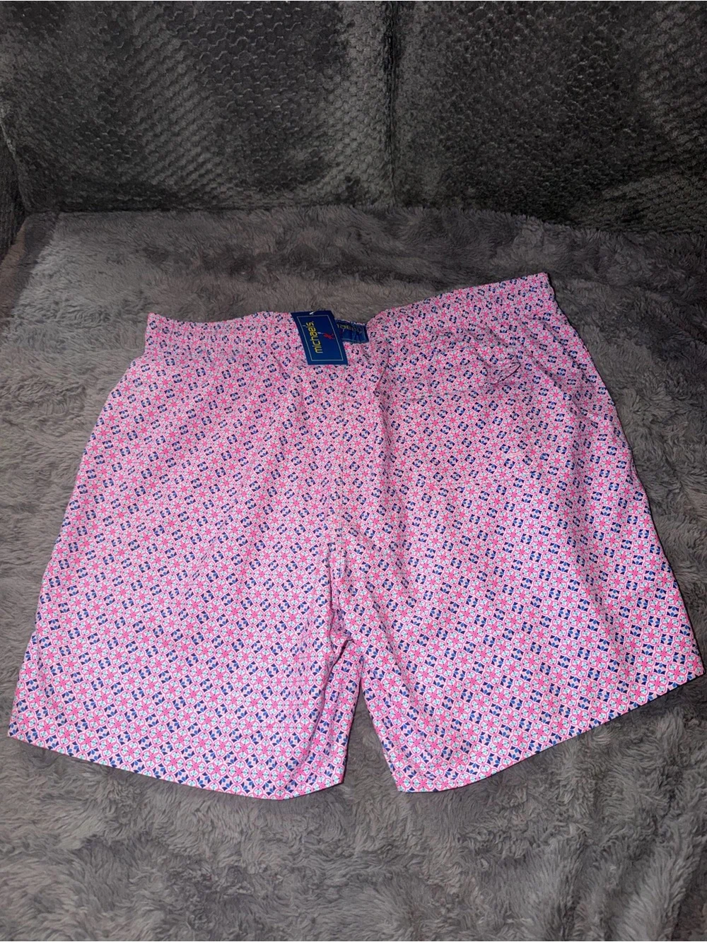 Michael’s Men’s Pink Floral Swim Trunks NWT xl